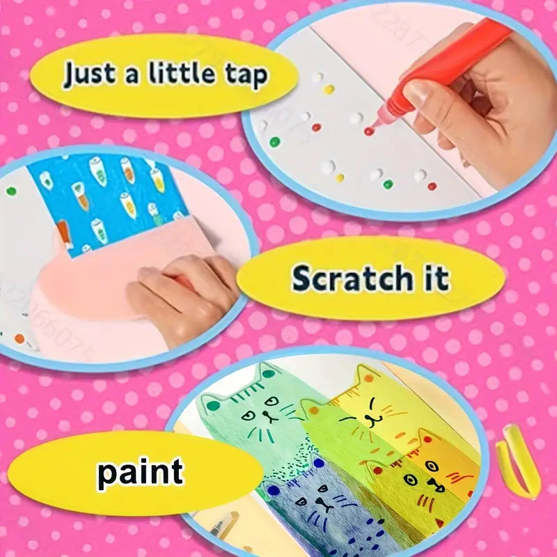 Bubble Popper Rainbow Silicone Concentration Aid