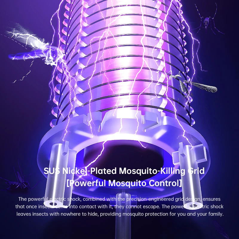 Bug Zapper Rechargeable UV Light Up To 8 Hours