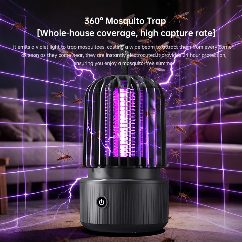 Bug Zapper Rechargeable UV Light Up To 8 Hours