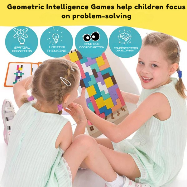 Building Blocks Wooden Montessori Non-Toxic