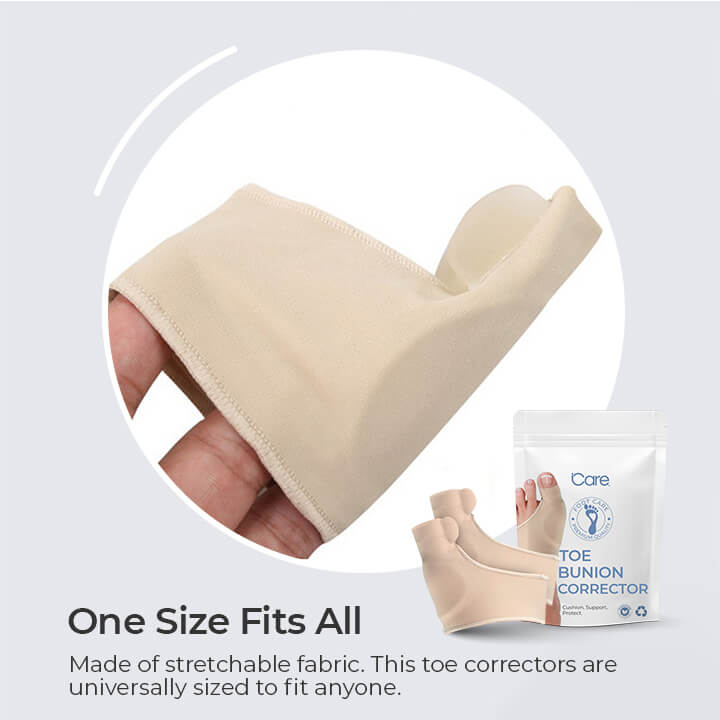 Bunion Protectors Gel-Padded Slim Sleeve Washable