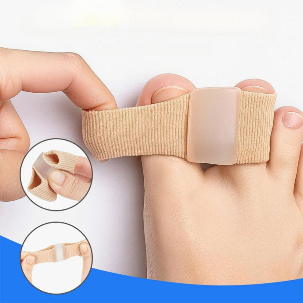 Bunion Toe Separator Gel Cushioned Skin Friendly Washable