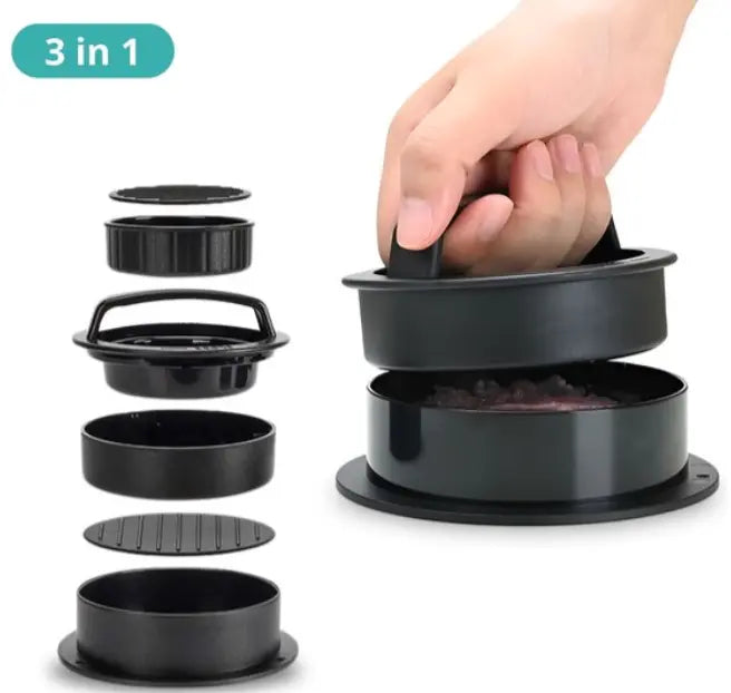 Burger Press Twist-Lock Lid 12 cm Diameter