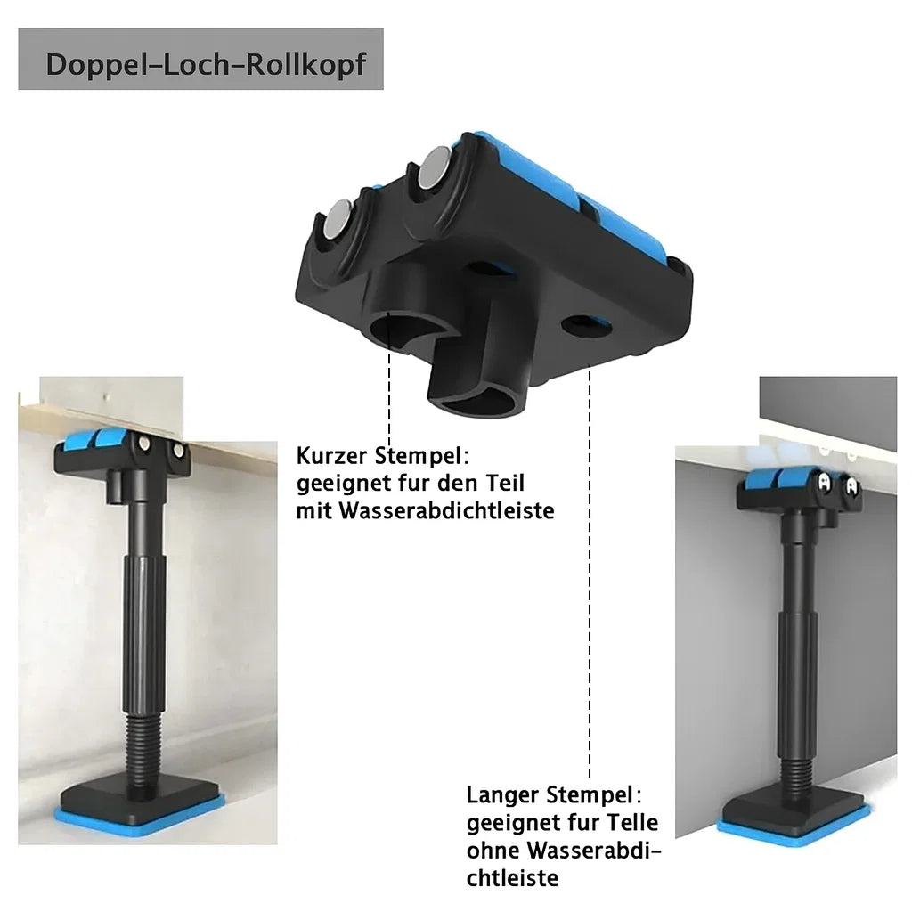 Cabinet Lifting Rails 400 Kg Capacity Fine Adjustment