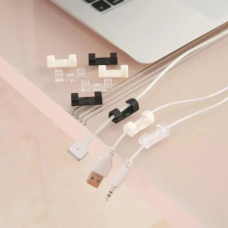 Cable Clips Self-Adhesive Strong Hold 20 Pack