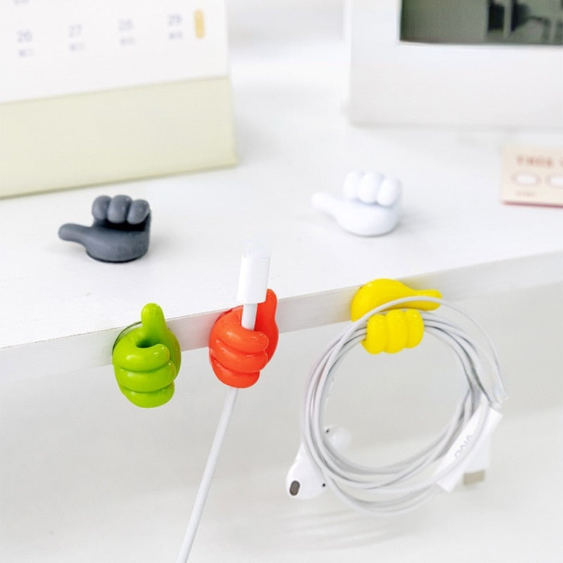 Cable Holder Silicone Self-Adhesive Residue-Free Pack of 20
