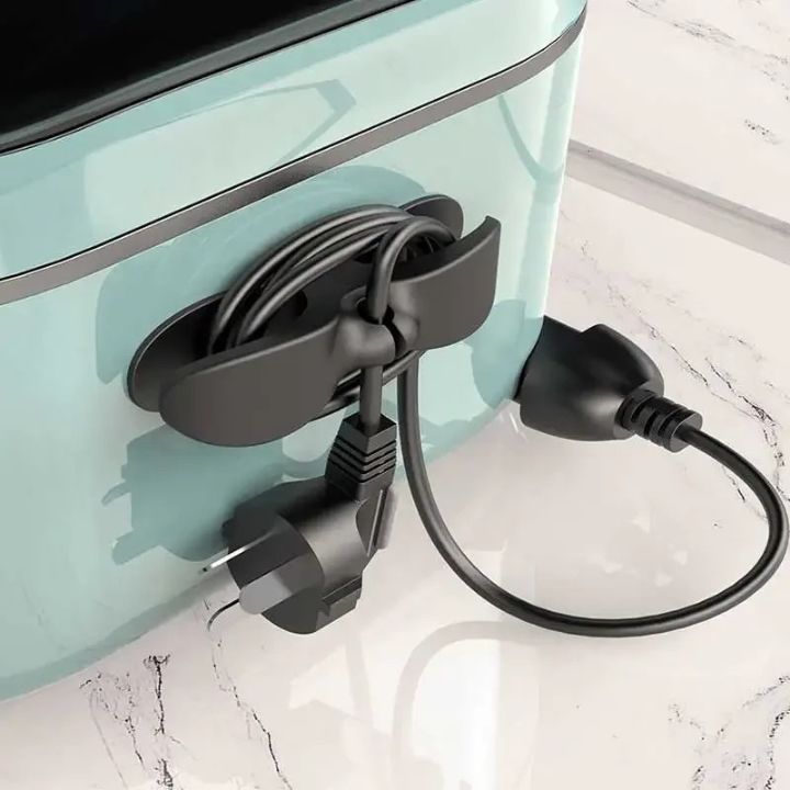 Cable Organizer Self-Adhesive Strong Hold Set of 10