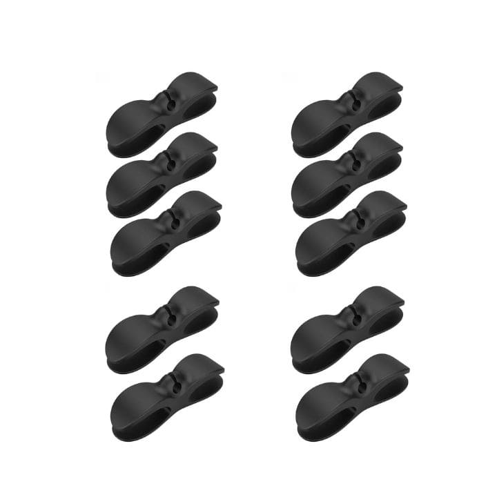 Cable Organizer Self-Adhesive Strong Hold Set of 10