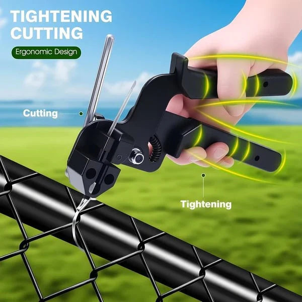 Cable Tie Gun One-Step Tighten & Flush-Cut