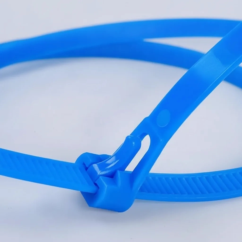 Cable Ties Reusable Self-Locking Nylon 100-Pack