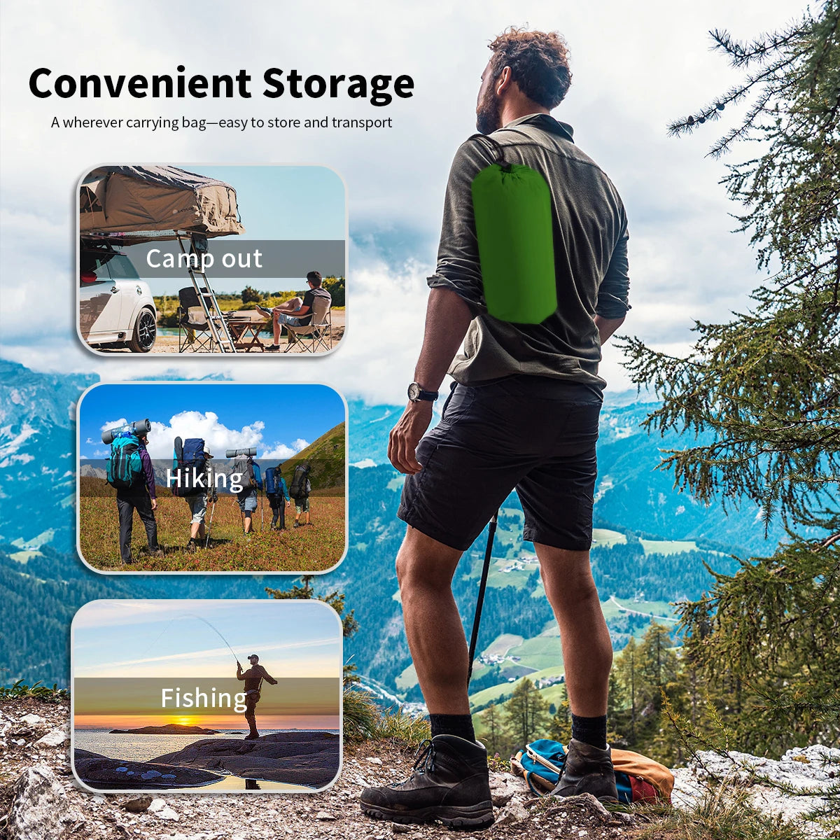 Camping Air Mattress Ultralight & Compact Honeycomb Insulated