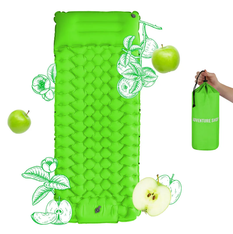 Camping Air Mattress Ultralight Integrated Pump 3.15 Inch Thick