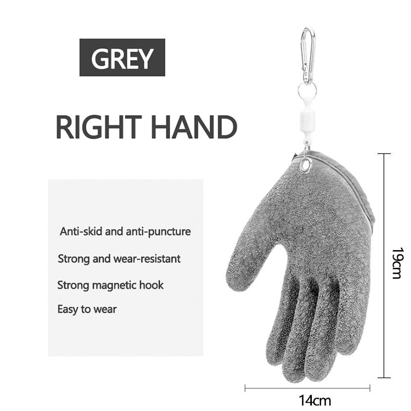 Camping Glove Non-Slip & Cut-Resistant Waterproof Magnetic Hook