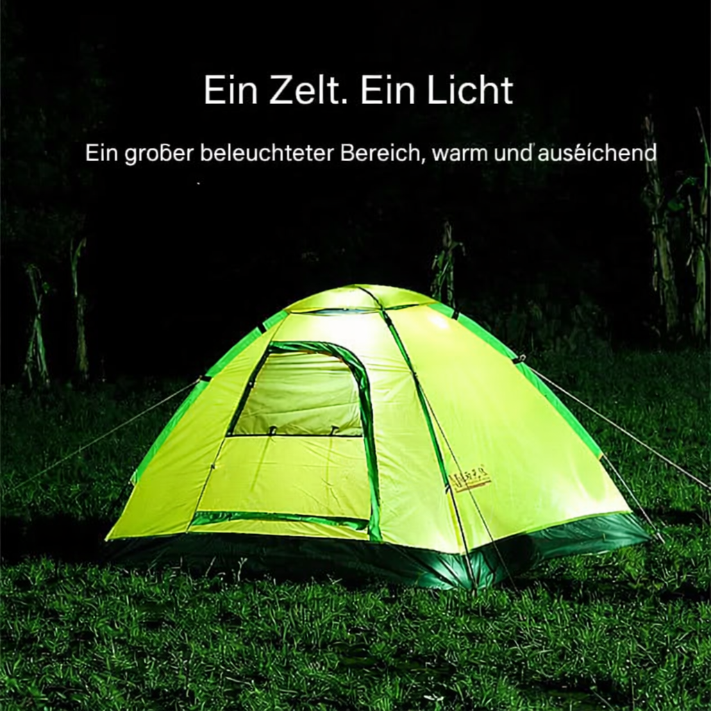 Camping Lantern Telescopic LED Solar & USB Power Bank