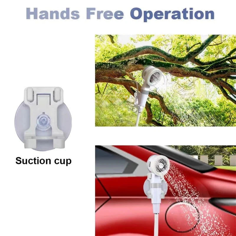 Camping Shower Rechargeable 5000 mAh Dual Spray Modes