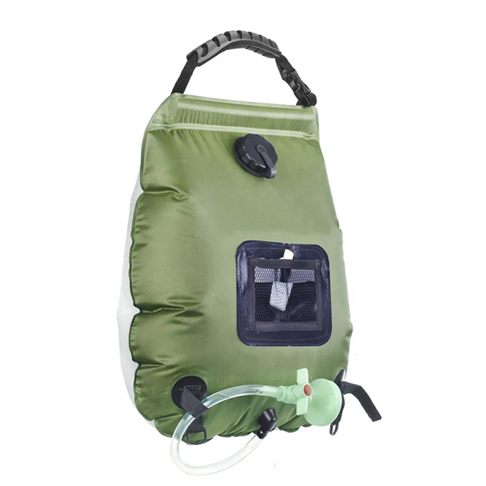 Camping Solar Shower 5.3 Gallon Detachable Hose