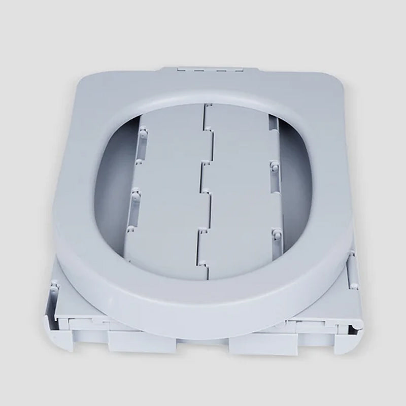 Camping Toilet Foldable Space-Saving Supports 397 Lbs