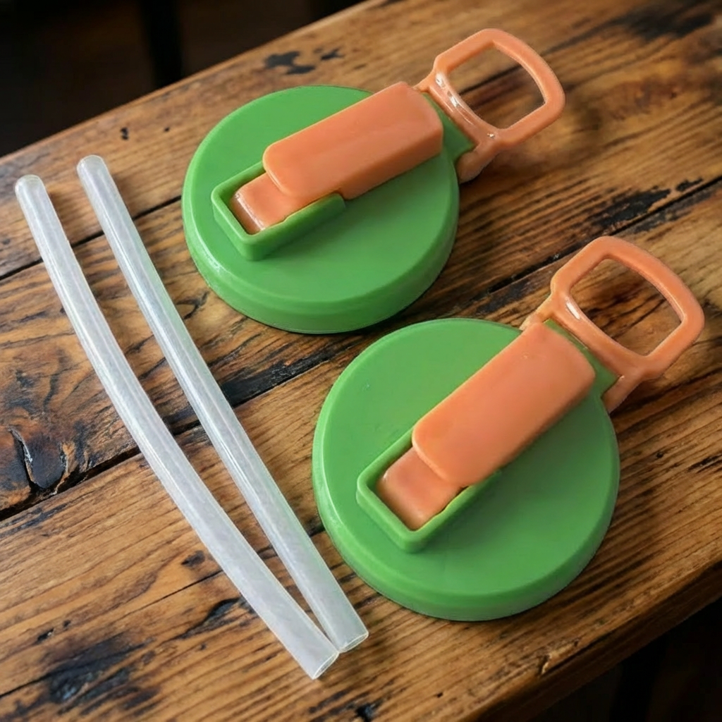 Can Lid Silicone Leak-Proof Integrated Straw