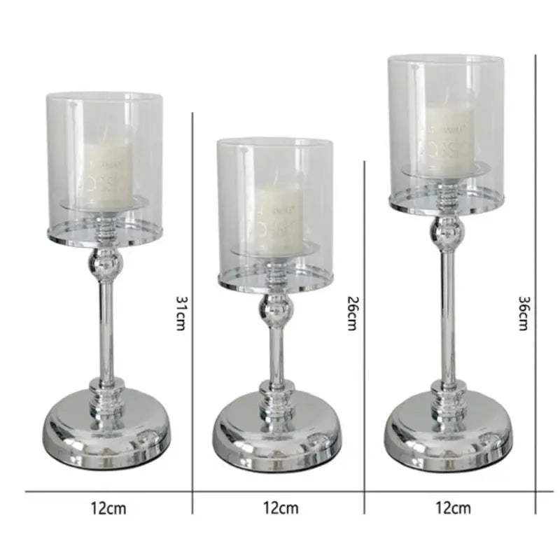 Candle Holder Nordic Metal Tabletop Accent
