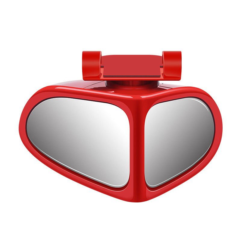 Car Auxiliary Mirror Dual-View HD Glass Weatherproof Mount