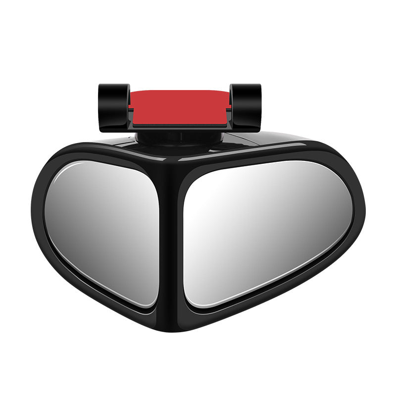 Car Auxiliary Mirror Dual-View HD Glass Weatherproof Mount