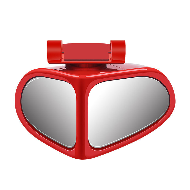 Car Auxiliary Mirror Dual-View HD Glass Weatherproof Mount
