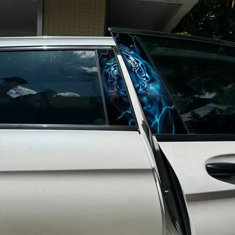 Car B-Pillar Protective Film Clear HD Scratch-Resistant