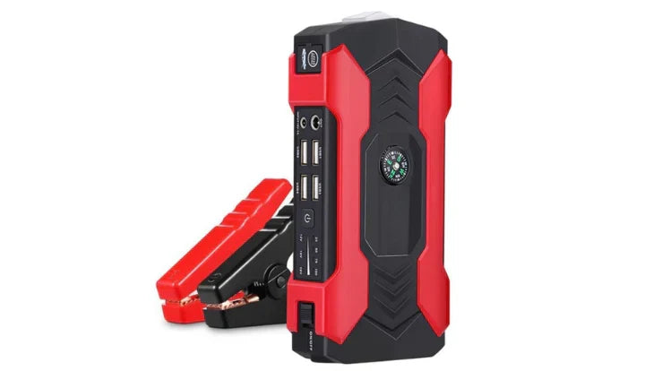 Car Battery Charger Jump Starter Pulse Repair LCD Display