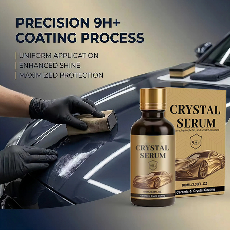 Car Ceramic Coating 9H Hardness Hydrophobic & Deep Gloss
