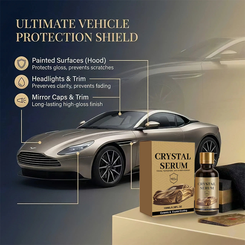 Car Ceramic Coating 9H Hardness Hydrophobic & Deep Gloss
