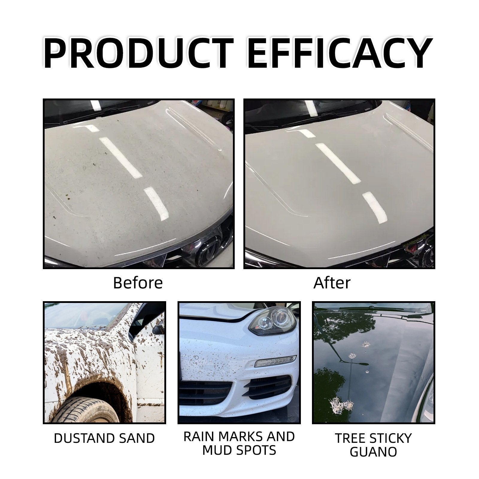 Car Ceramic Coating Mirror-Like Shine 12-Month Protection