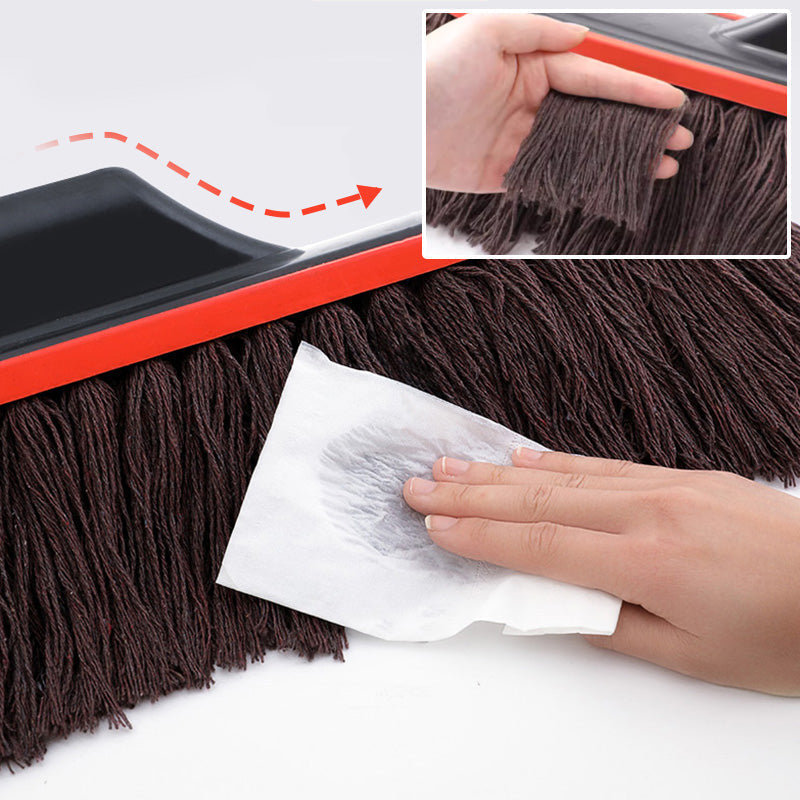 Car Cleaning Brush Extendable Handle Microfiber & Soft Bristle