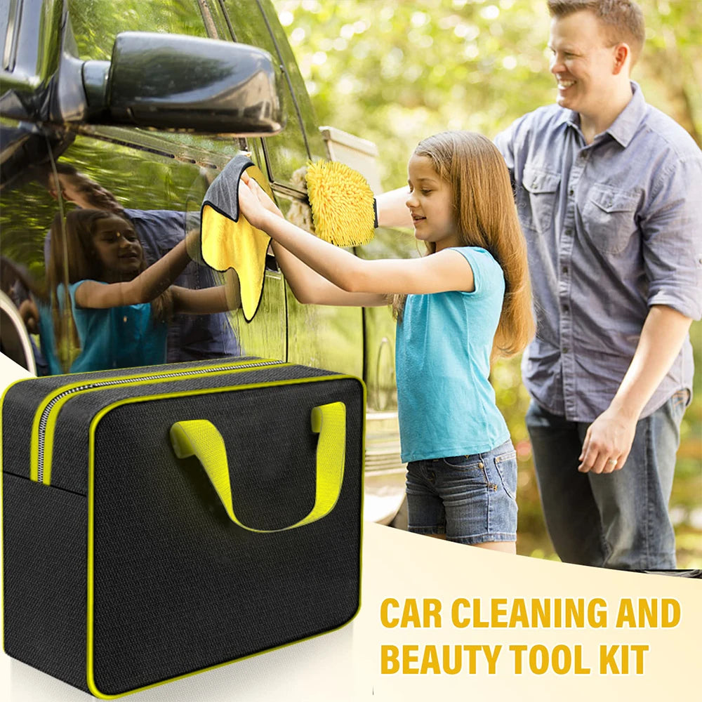 Car Cleaning Brush Set Universal Drill Attachment 23 Piece