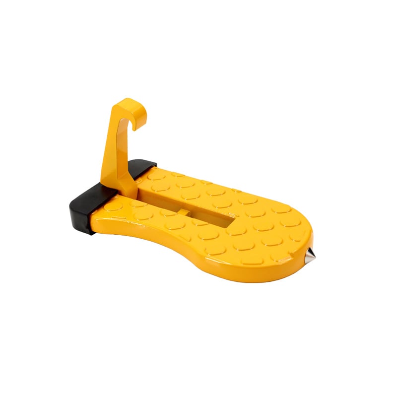 Car Door Step Aluminum Non-Slip With Emergency Hammer