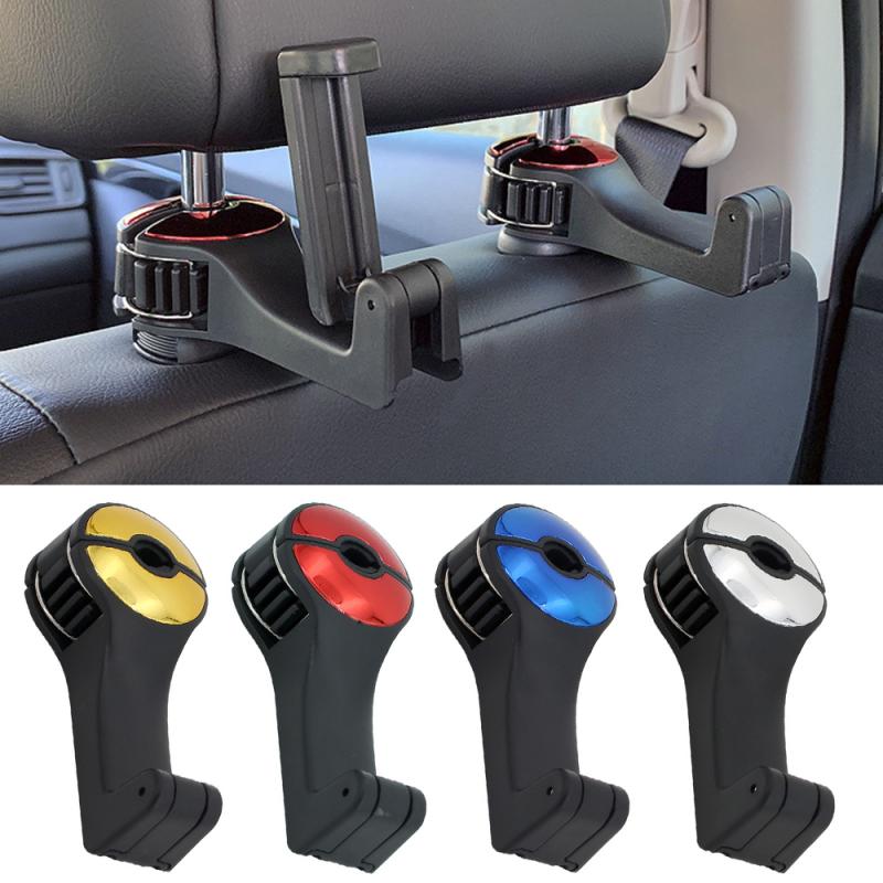 Car Headrest Hook Space-Saving Non-Slip Organizer
