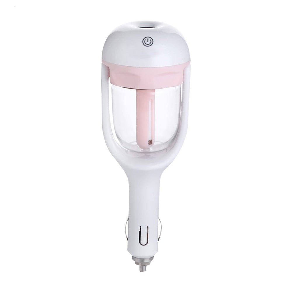 Car Humidifier Ultrasonic Aromatherapy 2-Hour Auto Shut-Off