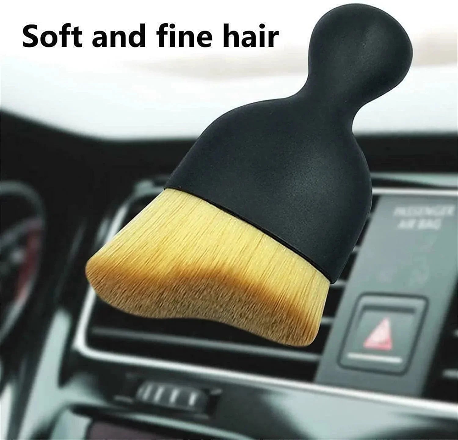Car Interior Brush Soft Microfiber Set of 2