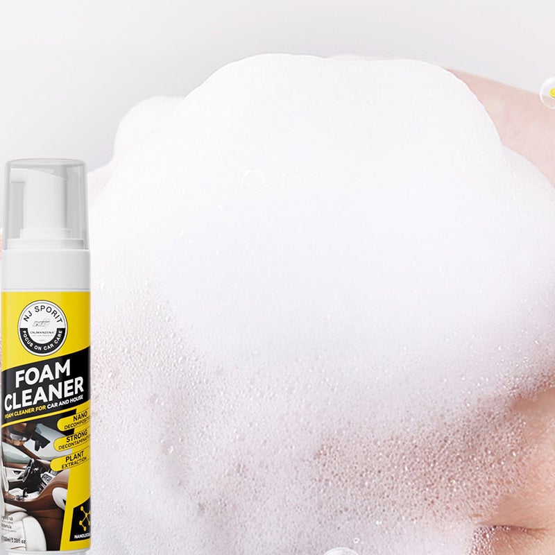 Car Interior Cleaner Foam Spray Leather & Fabric Safe