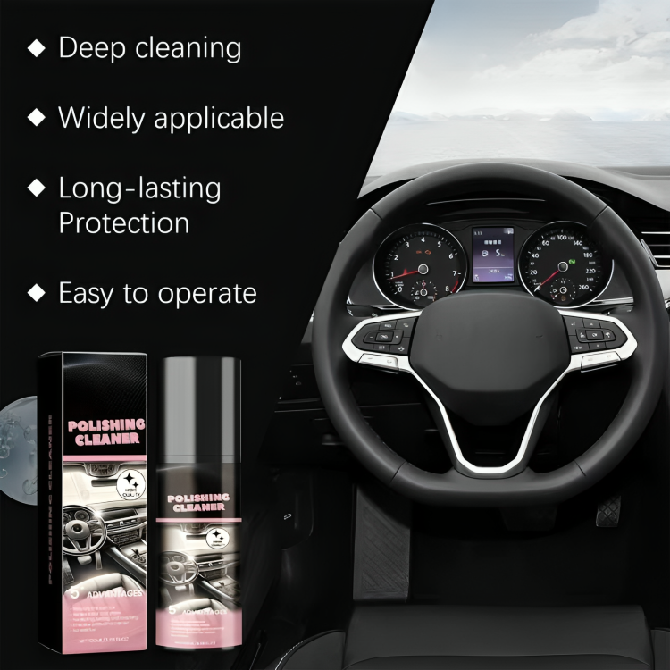 Car Interior Cleaner Spray Set of 2 Dust Repellent