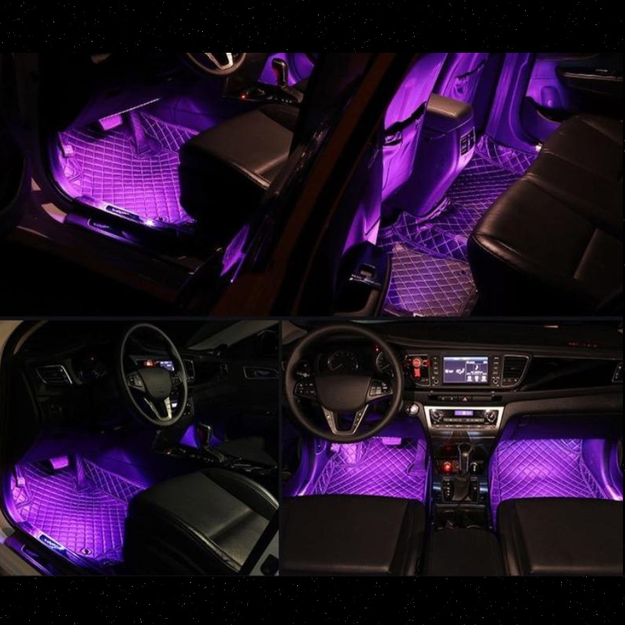 Car LED Ambient Light USB-Powered 8-Color Flexible Cables