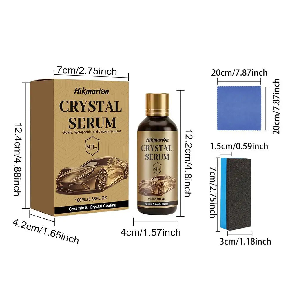 Car Paint Coating Crystal Gloss Hydrophobic 100ml
