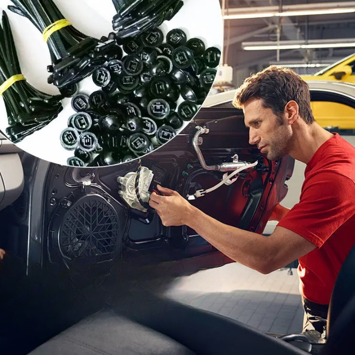 Car Panel Clips One-Click Nylon Universal Fit
