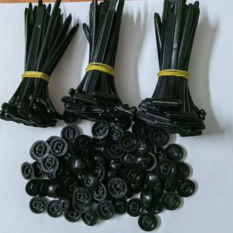 Car Panel Clips One-Click Nylon Universal Fit