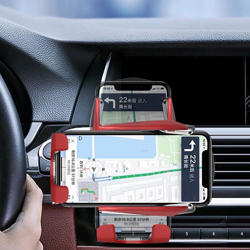 Car Phone Holder 15W Fast Wireless Auto Clamp