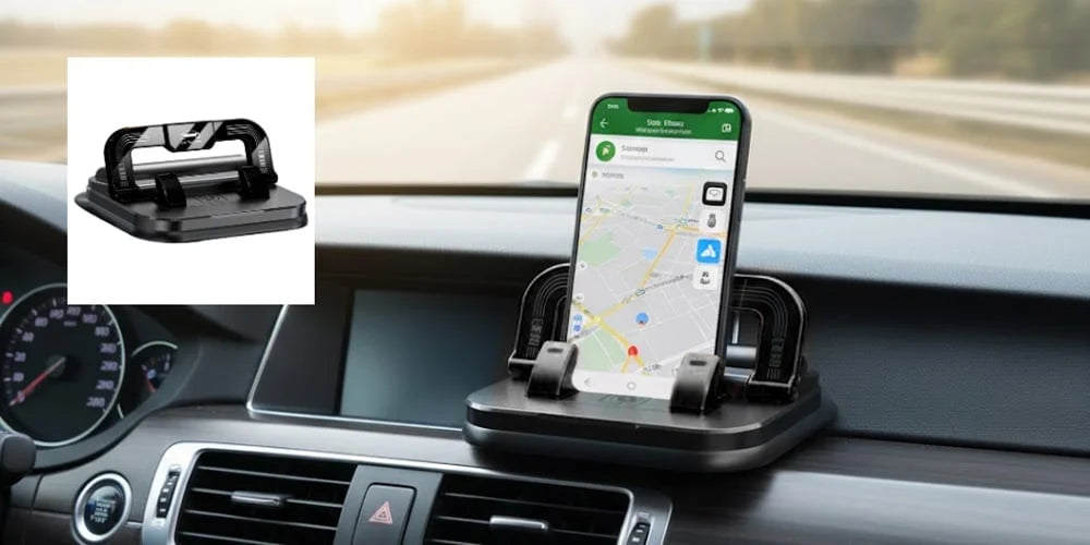 Car Phone Holder Foldable Anti-Slip Silicone
