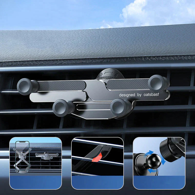 Car Phone Mount 360° Air Vent & Suction Cup