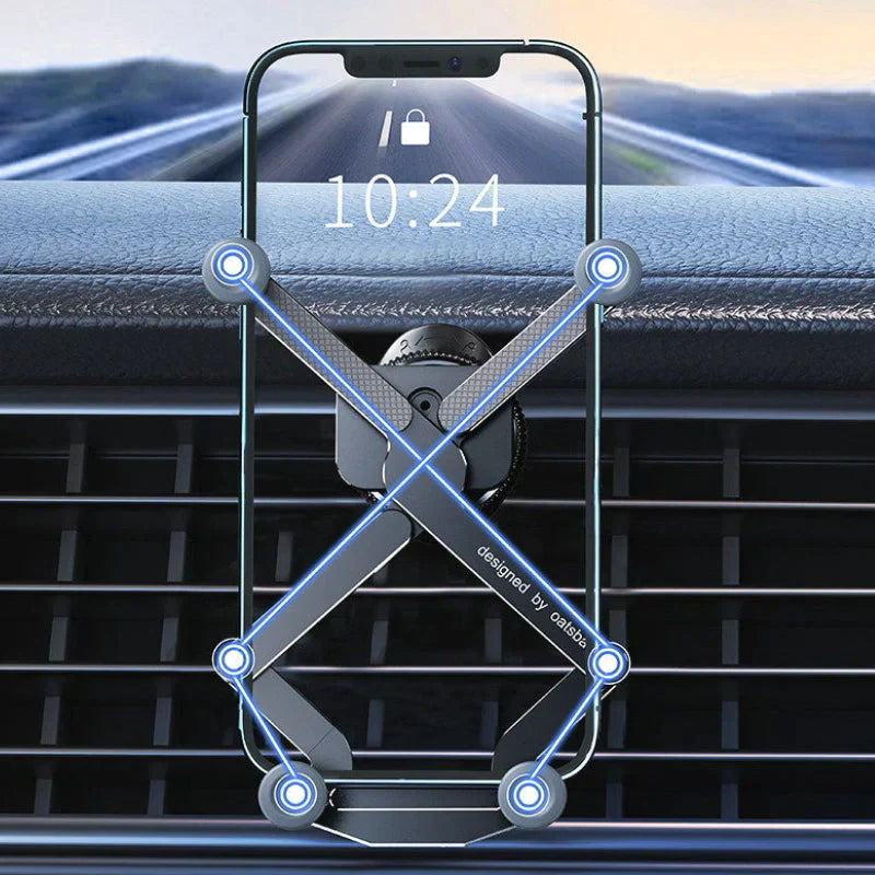 Car Phone Mount 360° Air Vent & Suction Cup