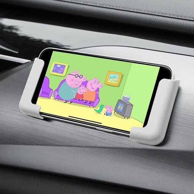 Car Phone Mount Adjustable Horizontal & Vertical Self-Adhesive