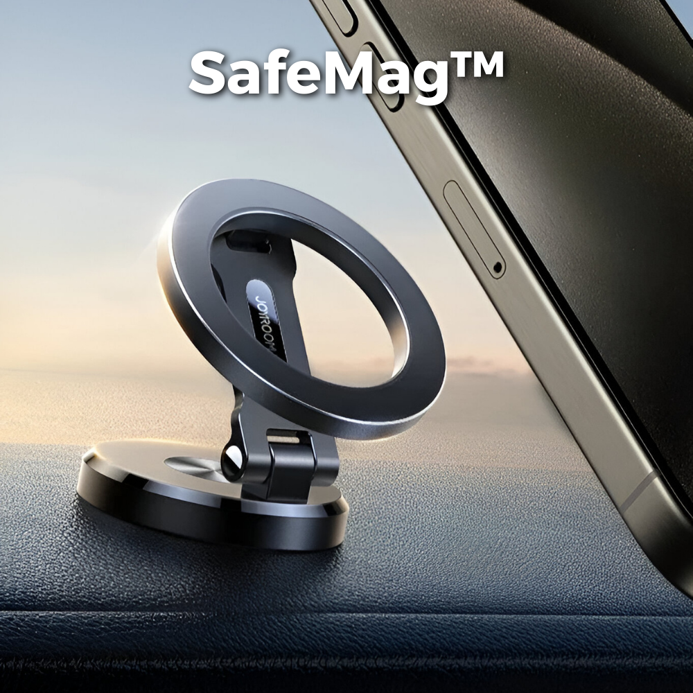 Car Phone Mount Strong Magnetic 360° Rotatable Foldable
