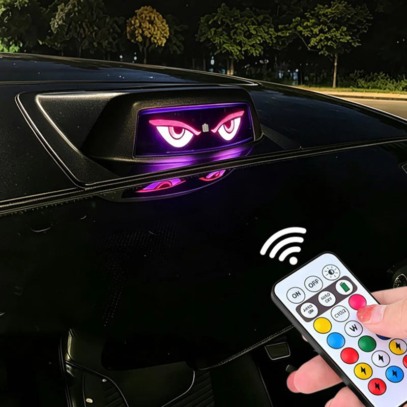 Car Roof Warning Light Solar-Powered LED & Remote